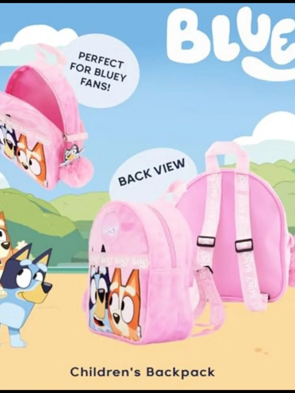 Kids Fluffy Fur Mini Backpack Travel Purse School Bag